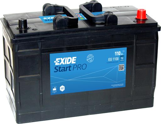 Exide EG1100 - Starter Battery autospares.lv