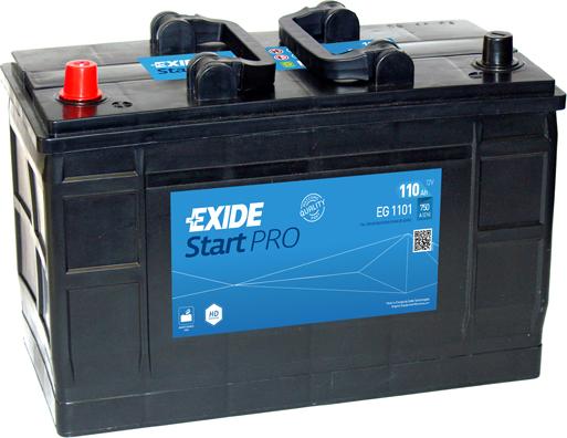 Exide EG1101 - Starter Battery autospares.lv