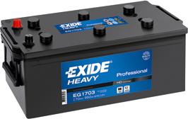 Exide EG1703 - Starter Battery autospares.lv