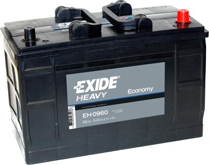 Exide EH0960 - Starter Battery autospares.lv