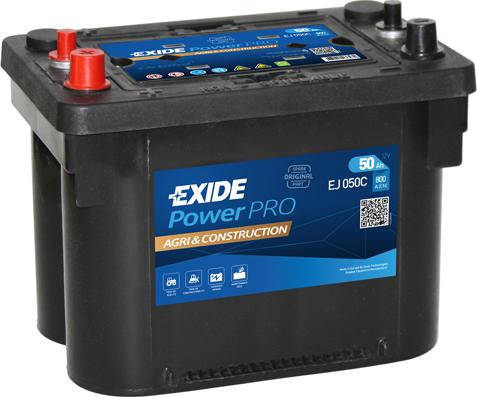 Exide EJ050C - Starter Battery autospares.lv