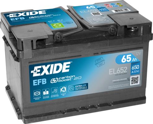 Exide EL652 - Starter Battery autospares.lv