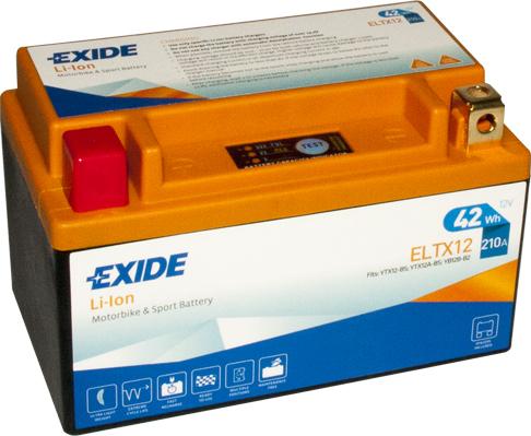 Exide ELTX12 - Starter Battery autospares.lv