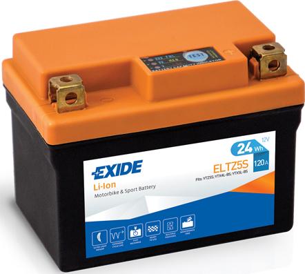 Exide ELTZ5S - Starter Battery autospares.lv