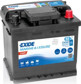Exide EN500 - Starter Battery autospares.lv