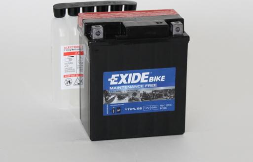 Exide ETX7L-BS - Starter Battery autospares.lv