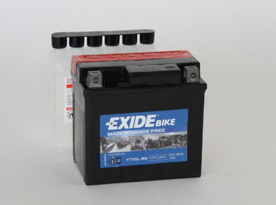 Exide YTX5LBS - Starter Battery autospares.lv