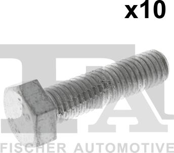 FA1 982-08-032.10 - Bolt, exhaust system autospares.lv