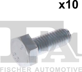 FA1 982-08-021.10 - Bolt, exhaust system autospares.lv