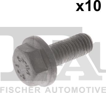 FA1 982-08-F20.10 - Bolt, exhaust system autospares.lv