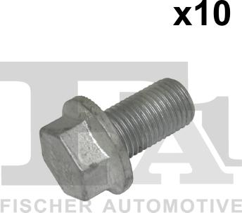 FA1 982-14-F25.10 - Bolt, exhaust system autospares.lv