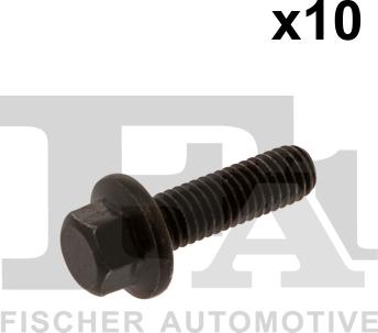 FA1 982-S06-020.10 - Bolt, exhaust system autospares.lv