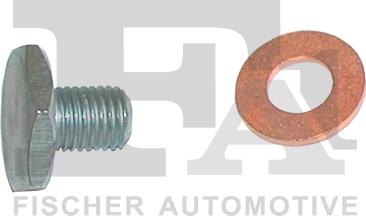 FA1 256.851.011 - Sealing Plug, oil sump autospares.lv