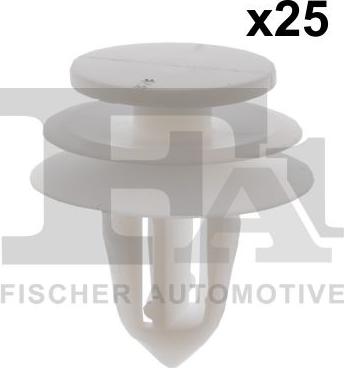 FA1 75-40006.25 - Clip, trim / protective strip autospares.lv