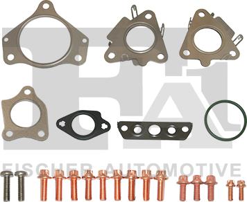 FA1 KT140075 - Mounting Kit, charger autospares.lv