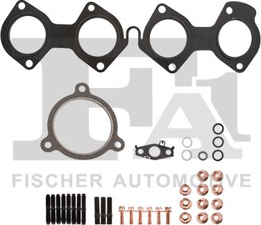 FA1 KT140890 - Mounting Kit, charger autospares.lv