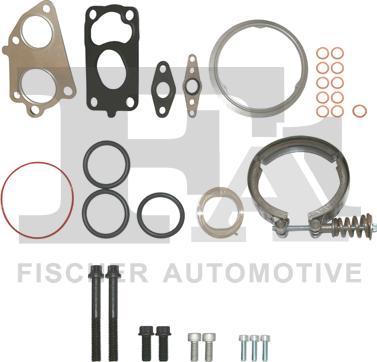 FA1 KT100150 - Mounting Kit, charger autospares.lv