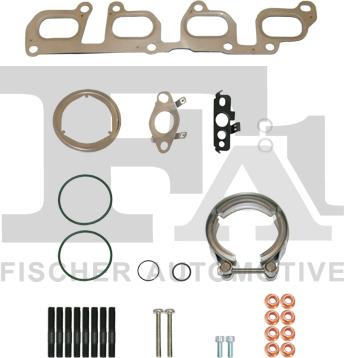 FA1 KT110990 - Mounting Kit, charger autospares.lv