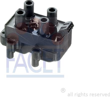 FACET 9.6172 - Ignition Coil autospares.lv