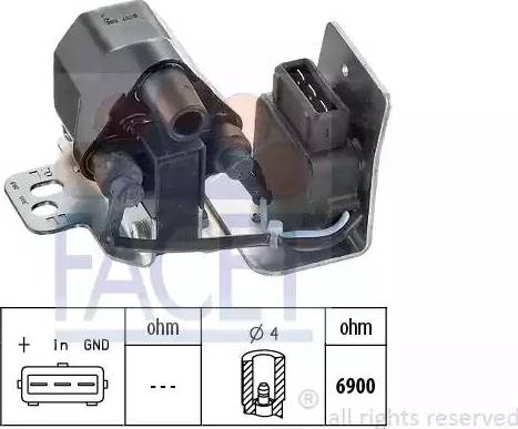 FACET 9.8007 - Ignition Coil autospares.lv