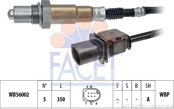 FACET 108464 - Lambda Sensor autospares.lv