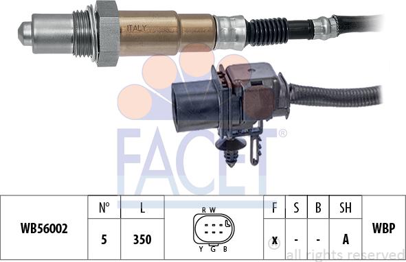 FACET 10.8465 - Lambda Sensor autospares.lv