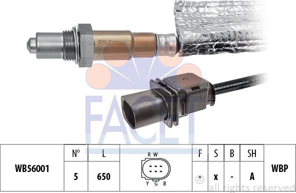 FACET 10.8418 - Lambda Sensor autospares.lv