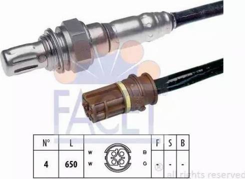 FACET 107408 - Lambda Sensor autospares.lv