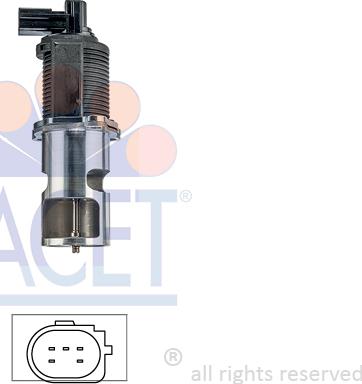 FACET 23.0060 - EGR Valve autospares.lv