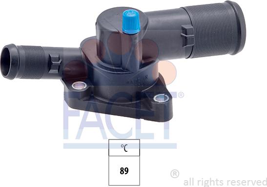 FACET 7.8192 - Coolant thermostat / housing autospares.lv