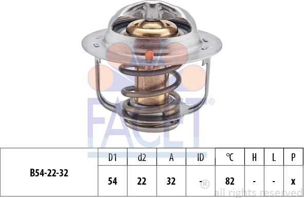 FACET 7.8305S - Coolant thermostat / housing autospares.lv