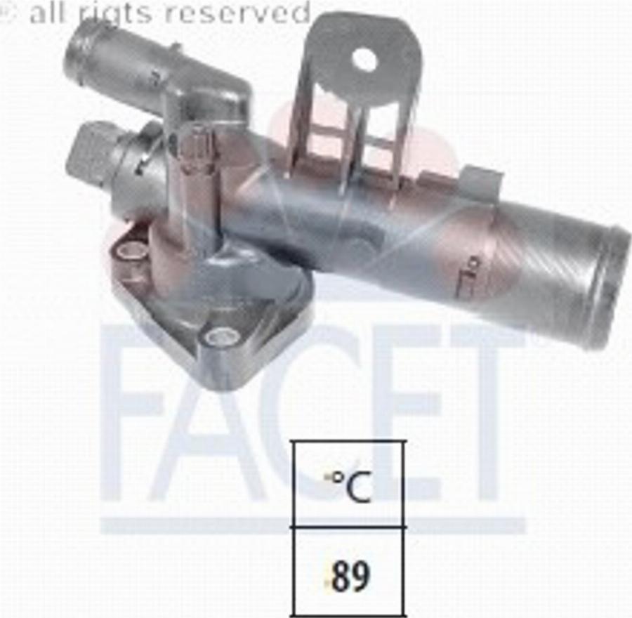 FACET 7.8703 - Coolant thermostat / housing autospares.lv