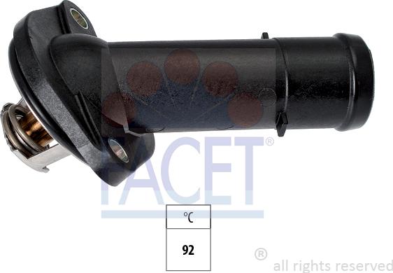 FACET 7.8779 - Coolant thermostat / housing autospares.lv