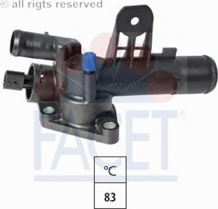 FACET 7.8771 - Coolant thermostat / housing autospares.lv