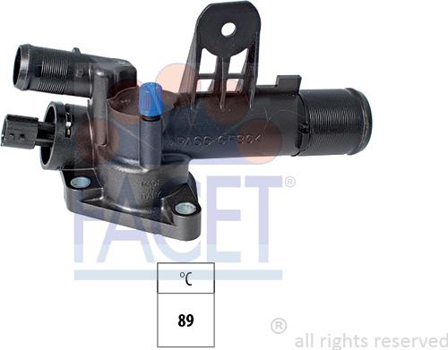 FACET 7.7925 - Coolant thermostat / housing autospares.lv