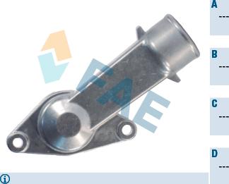 FAE 54326 - Coolant Flange autospares.lv