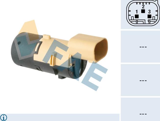 FAE 66013 - Sensor, parking assist autospares.lv