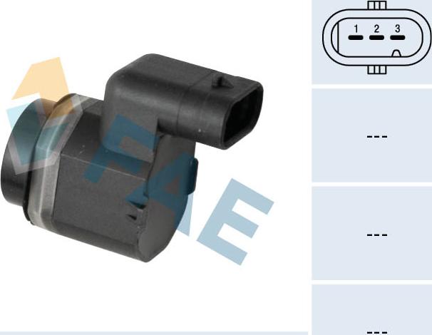 FAE 66028 - Sensor, parking assist autospares.lv