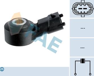 FAE 60105 - Knock Sensor autospares.lv