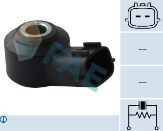 FAE 60219 - Knock Sensor autospares.lv