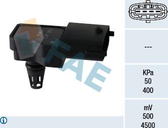 FAE 15096 - Sensor, intake manifold pressure autospares.lv