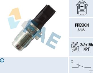 FAE 12615 - Sender Unit, oil pressure autospares.lv