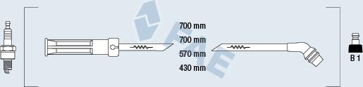 FAE 85995 - Ignition Cable Kit autospares.lv