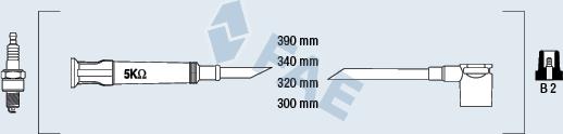 FAE 85950 - Ignition Cable Kit autospares.lv