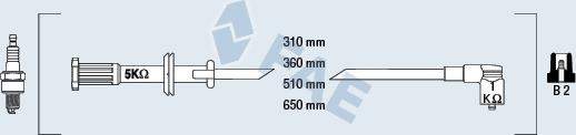 FAE 85630 - Ignition Cable Kit autospares.lv