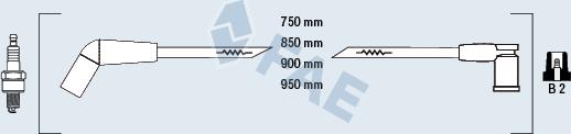 FAE 85114 - Ignition Cable Kit autospares.lv