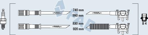 FAE 85112 - Ignition Cable Kit autospares.lv