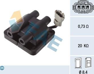 FAE 80440 - Ignition Coil autospares.lv