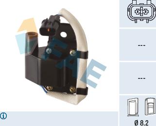 FAE 80458 - Ignition Coil autospares.lv