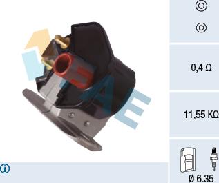 FAE 80414 - Ignition Coil autospares.lv